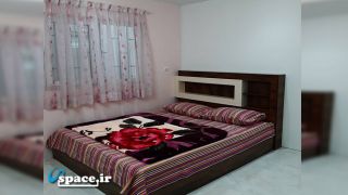 نمای اتاق خواب ویلای سه خوابه دارای استخر و سونا خشک - محمودآباد